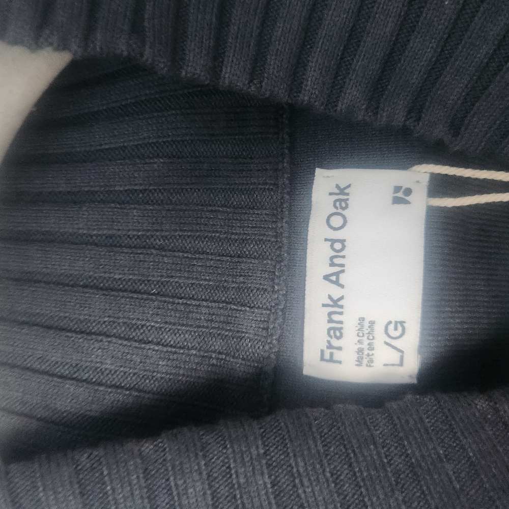BNWT Frank & Oak Slate Blue Sweater Dress - Picture 6 of 8